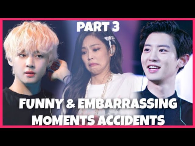 Kpop Idols Funny Epic Fails Embarrassing Moments Accidents Pt 3 Bts Blackpink Redvelvet Exo K Popまとめ