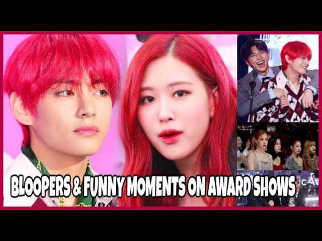 Kpop Idols Epic Fails Bloopers Funny Moments On Award Shows 1 Bts Blackpink Got7 K Popまとめ